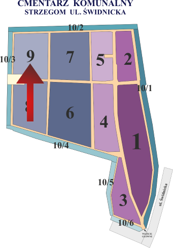 Brak mapy sektorowej