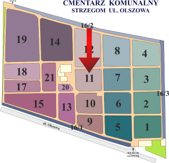 Brak mapy sektorowej