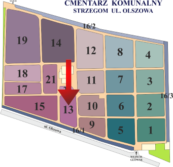 Brak mapy sektorowej