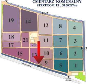 Brak mapy sektorowej