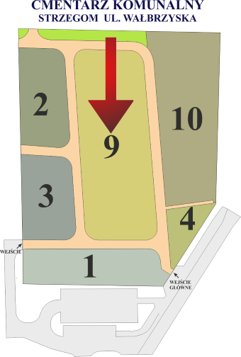 Brak mapy sektorowej