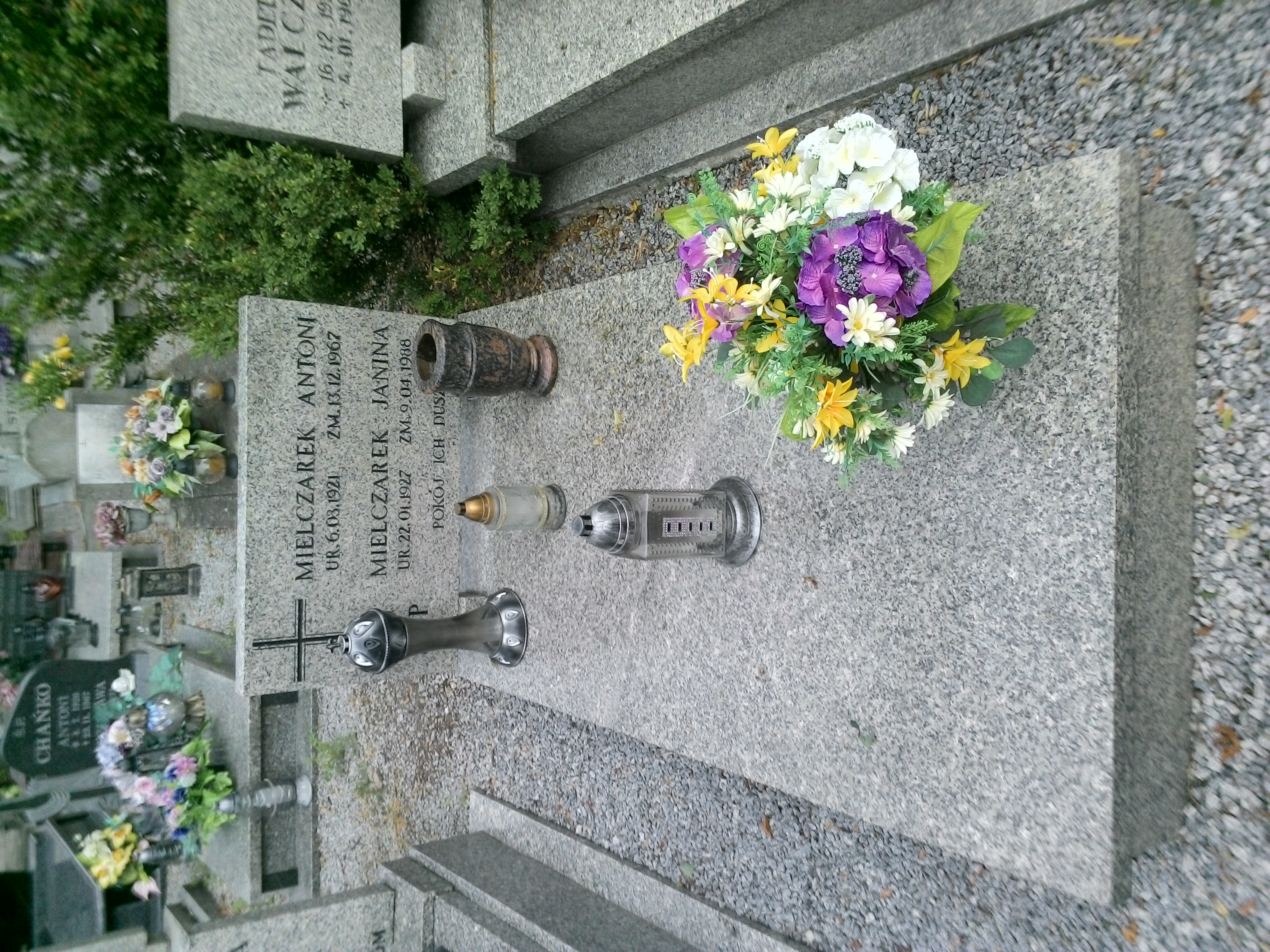 Grób Janina Mielczarek