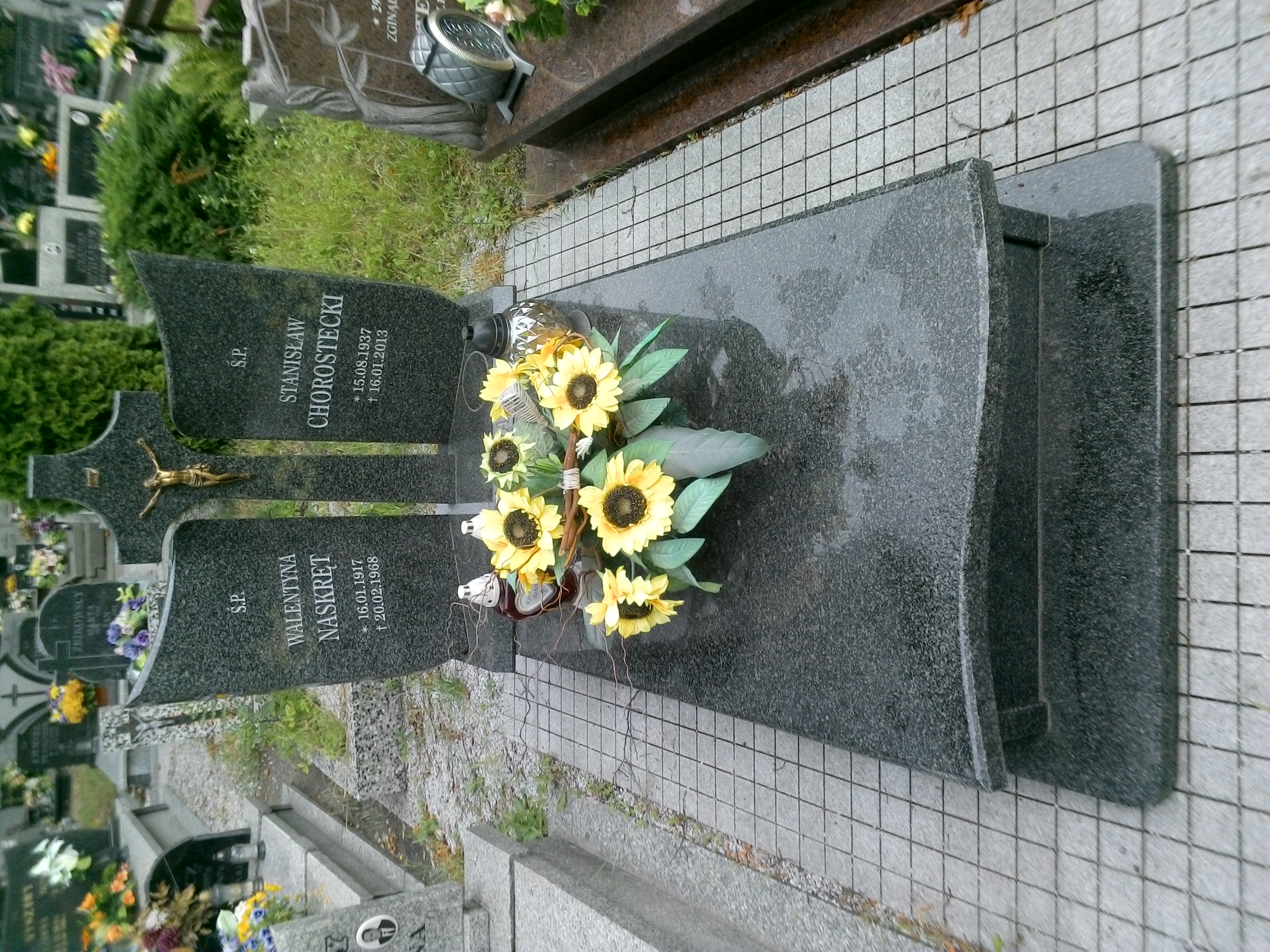Grób Walentyna Naskręt