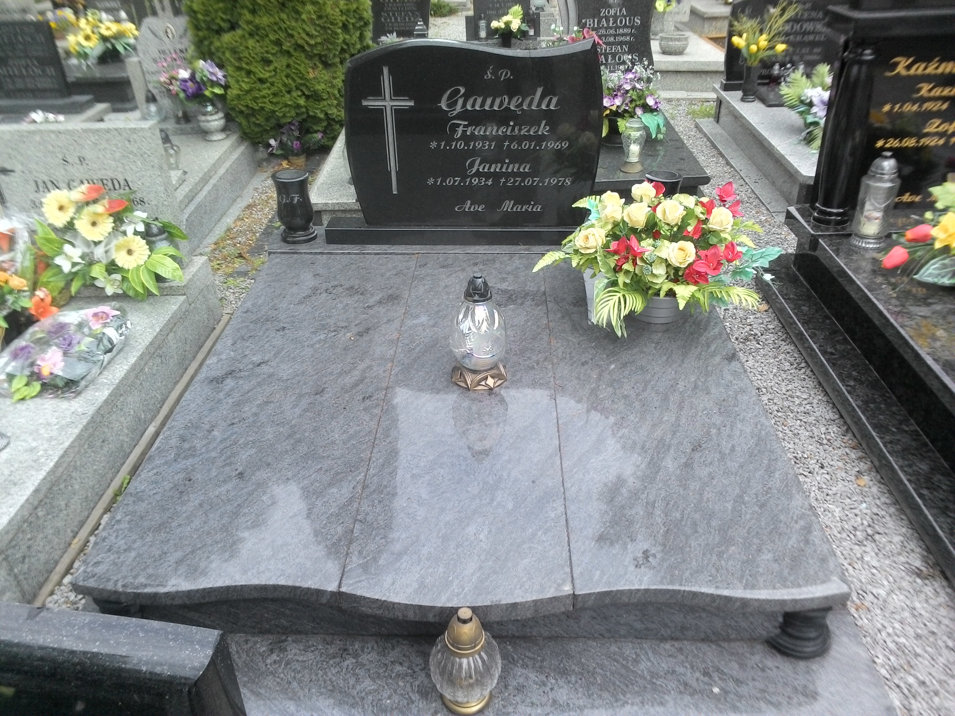 Grób Franciszek Andrzej Gawęda