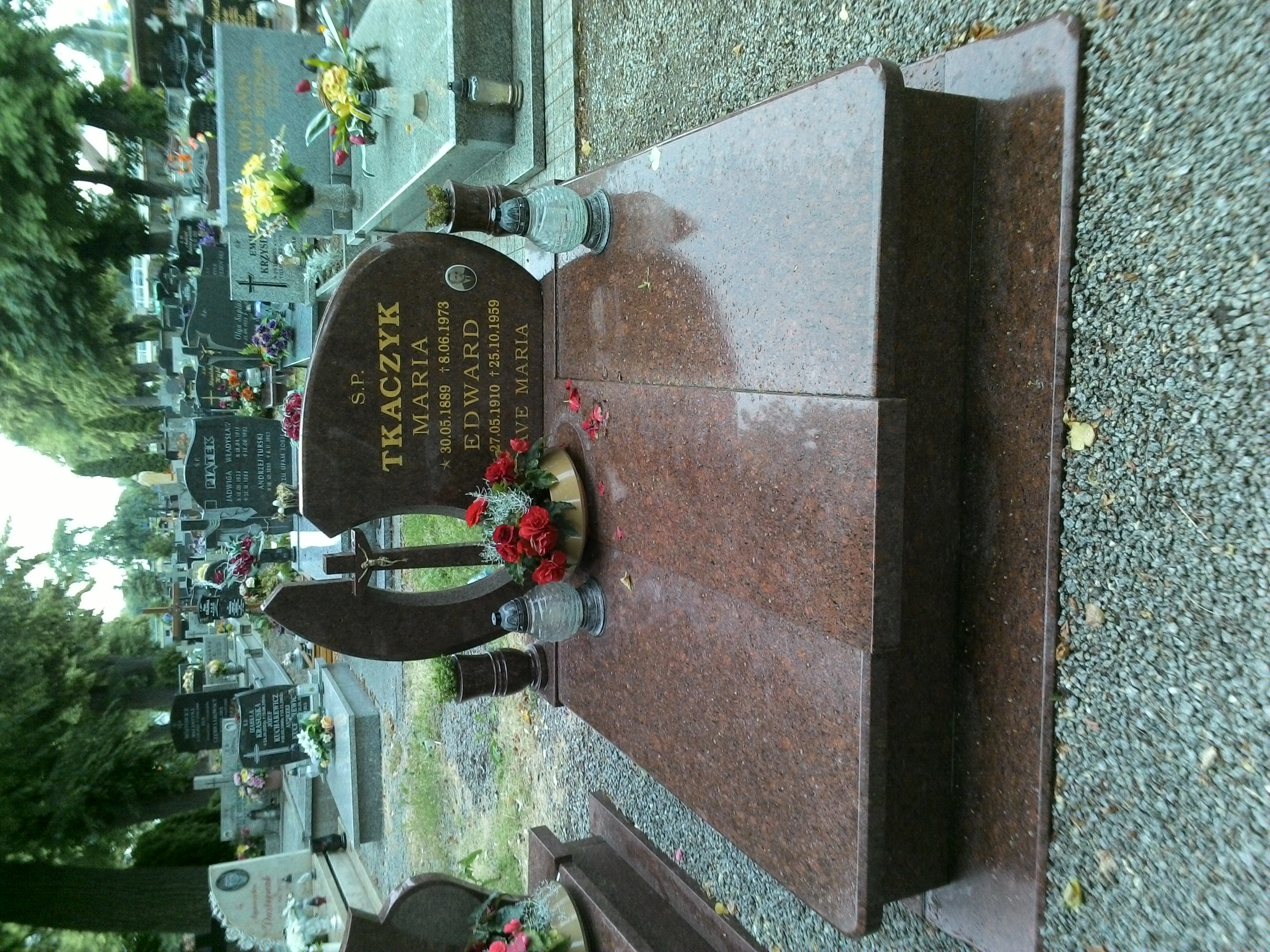 Grób Maria Tkaczyk