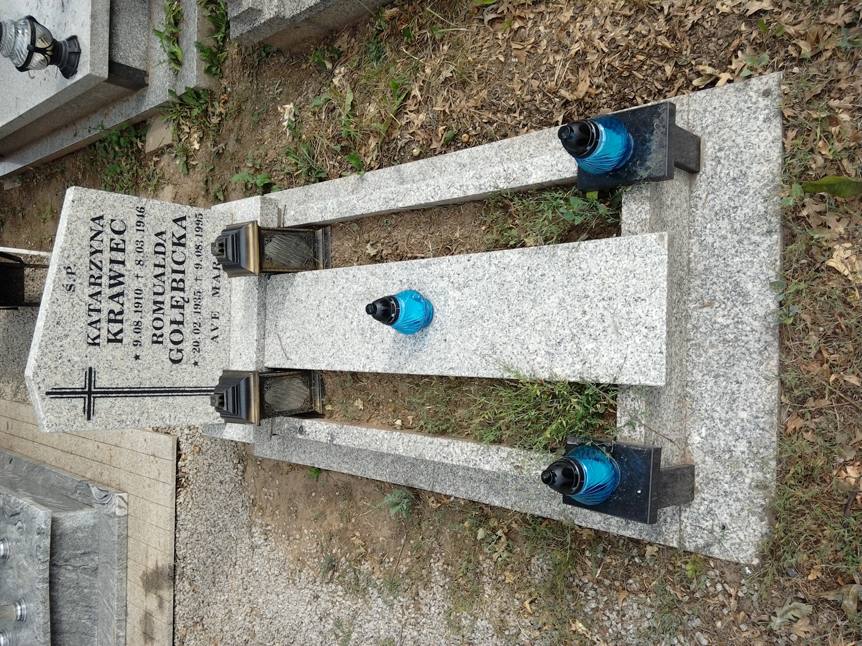 Grób Romualda Gołębicka