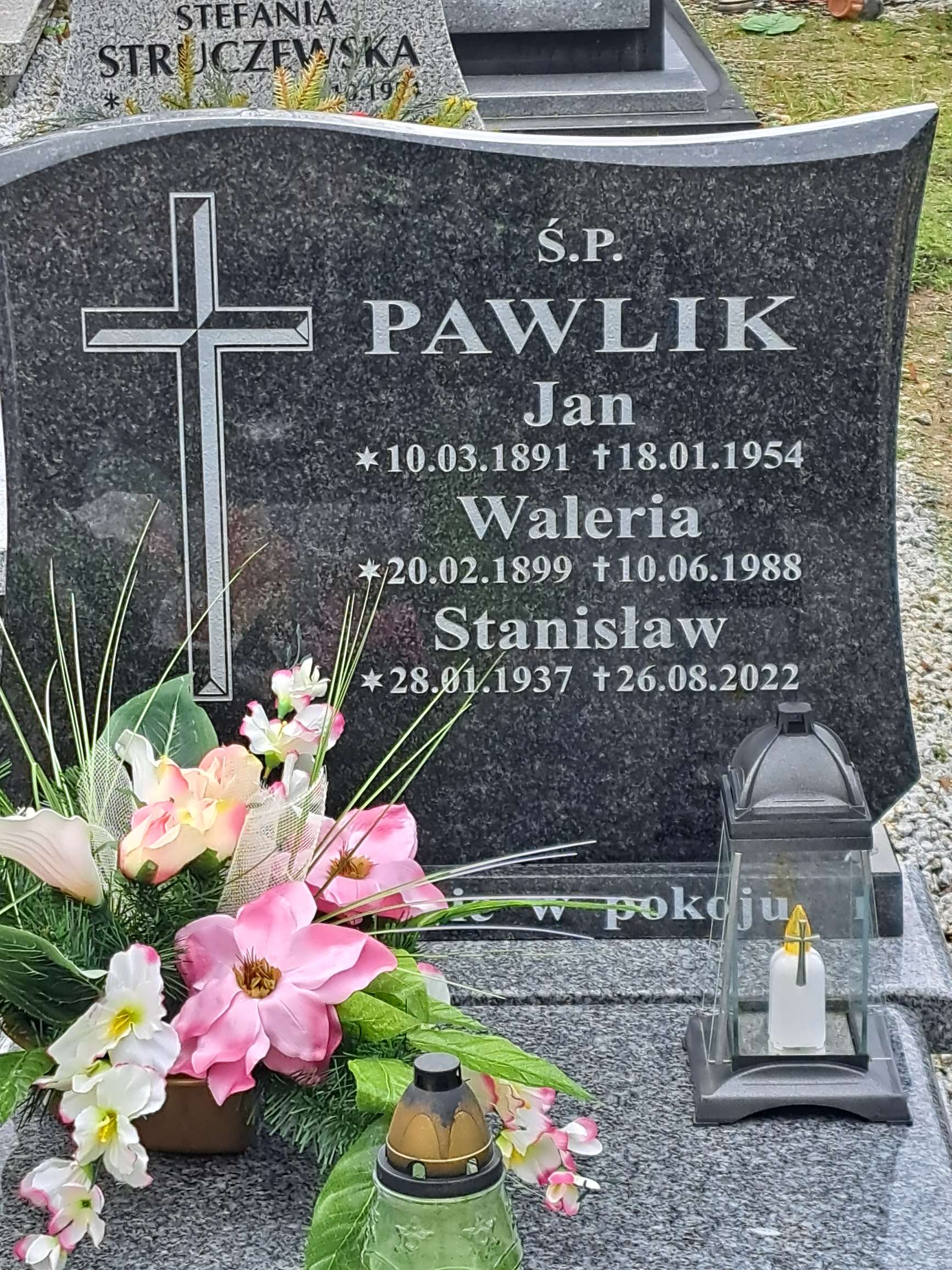 Grób Waleria Pawlik