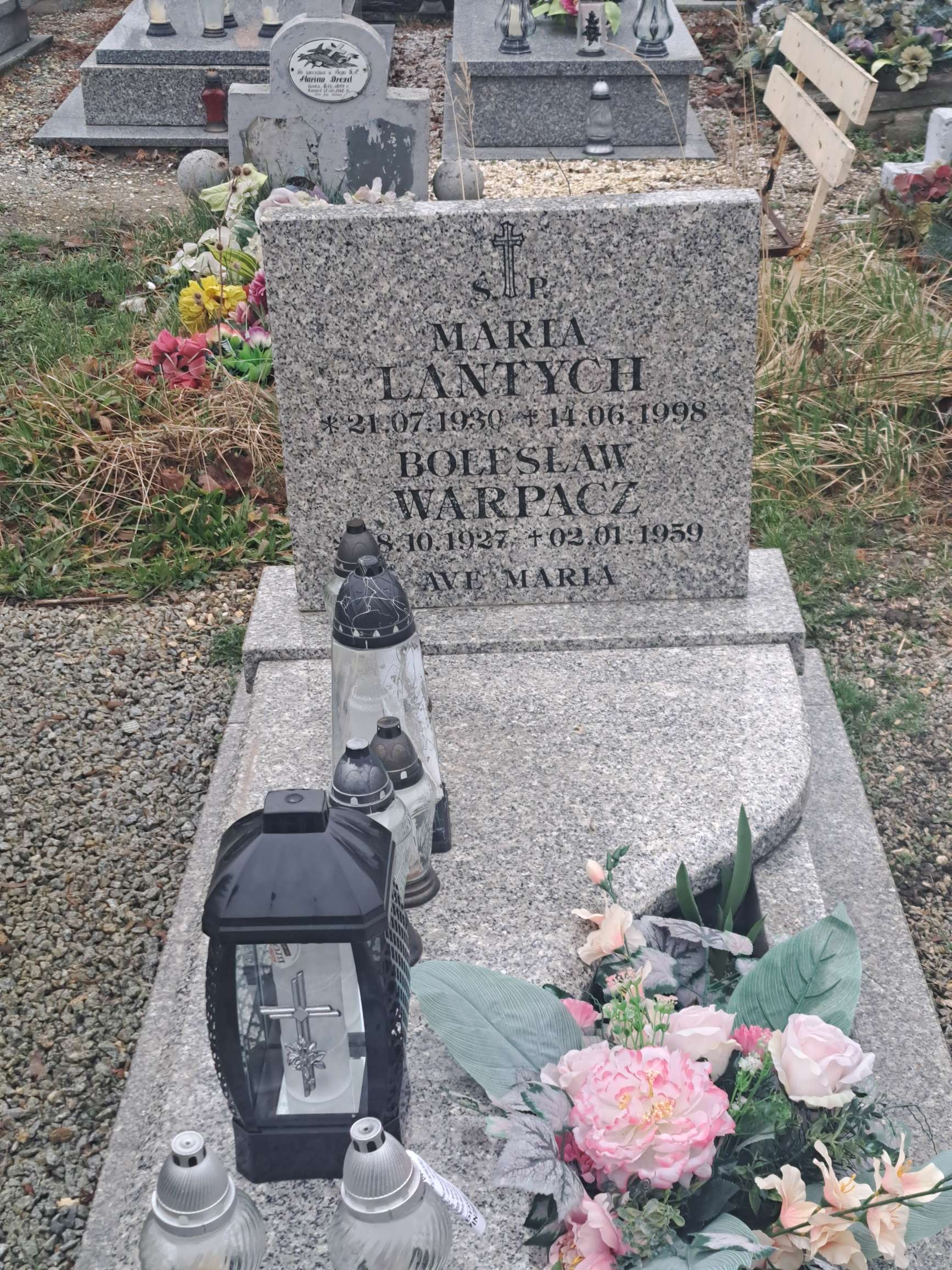 Grób Maria Lantych