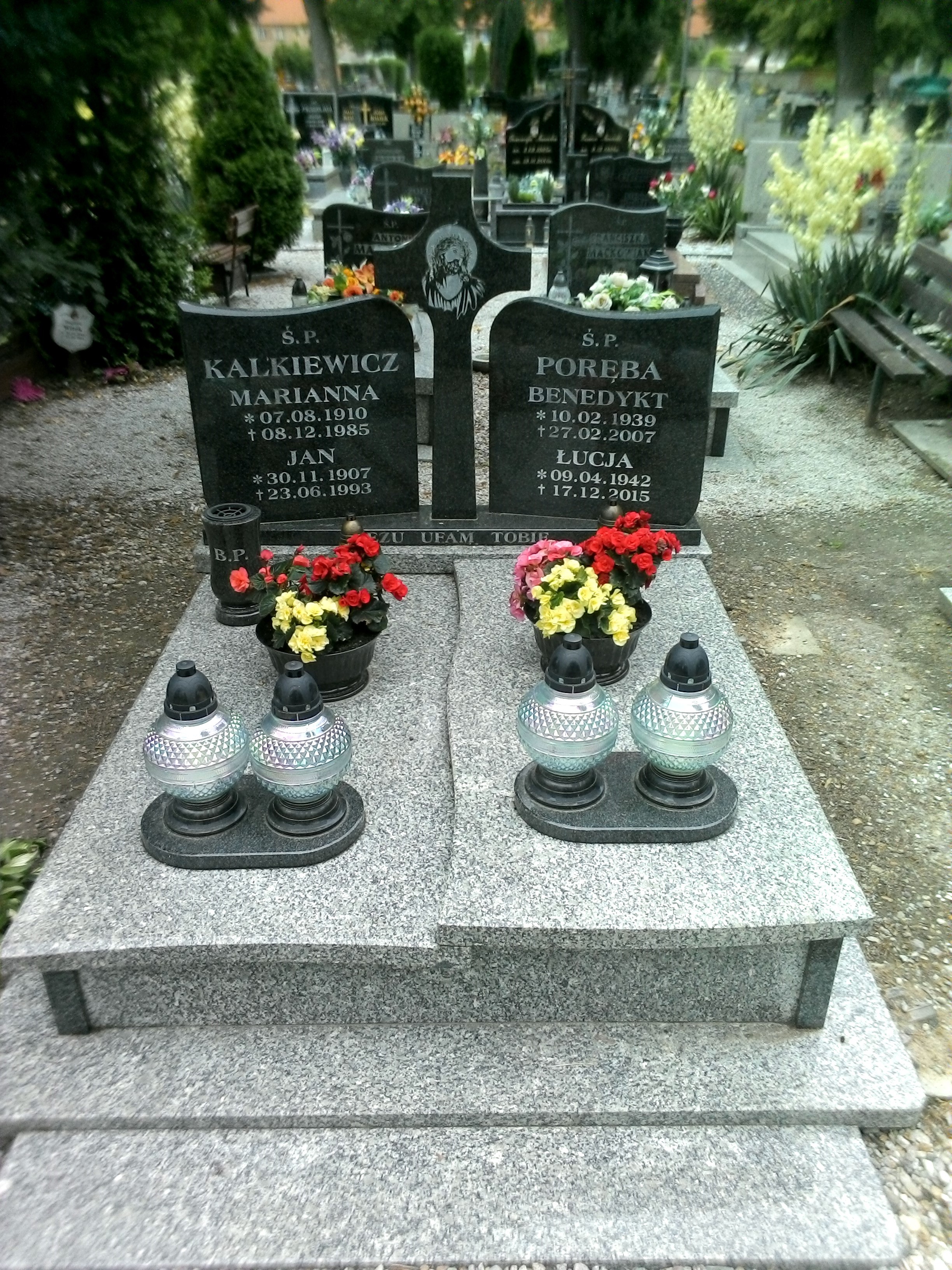 Grób Łucja Poręba