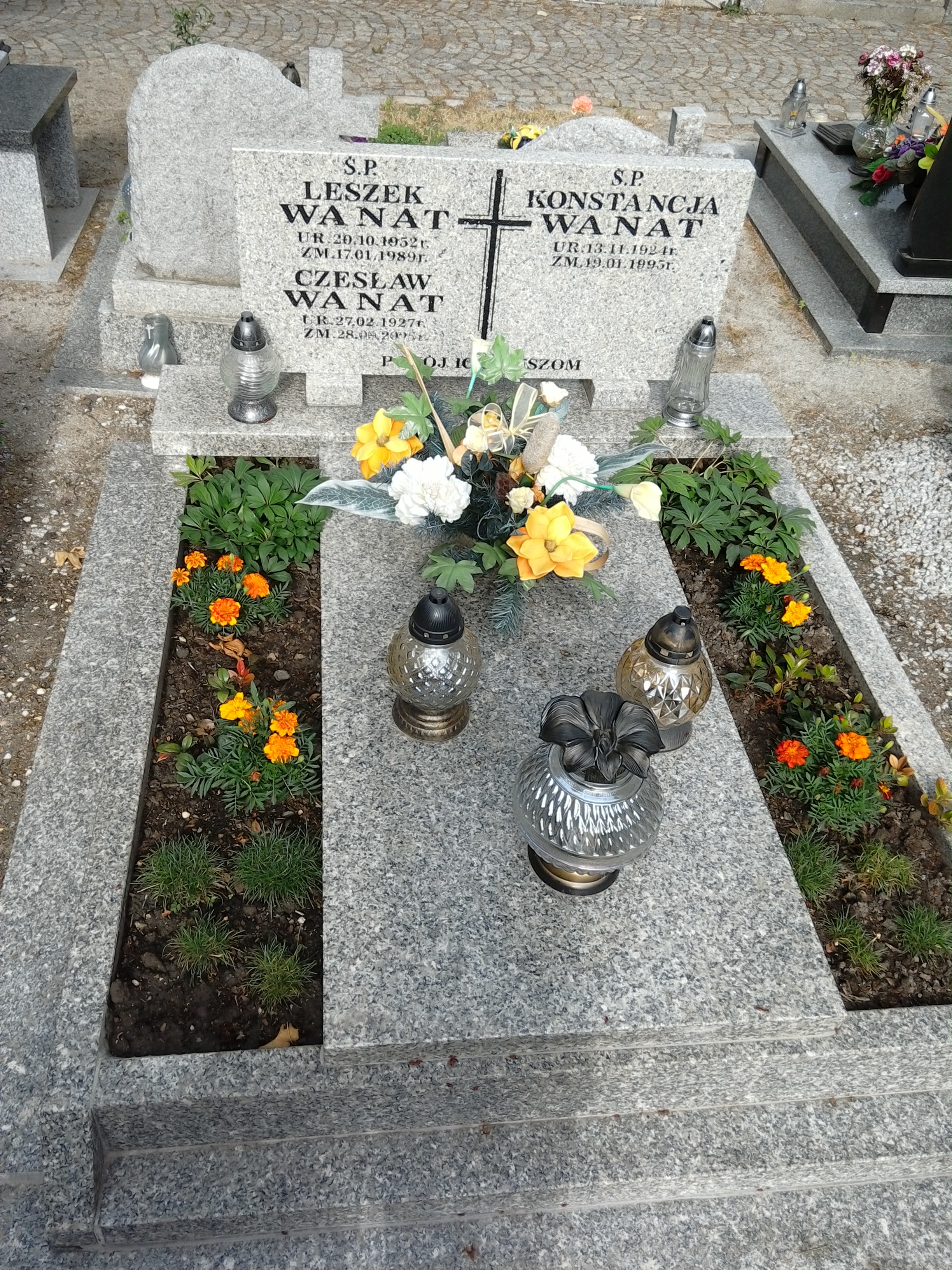 Grób Czesław Wanat