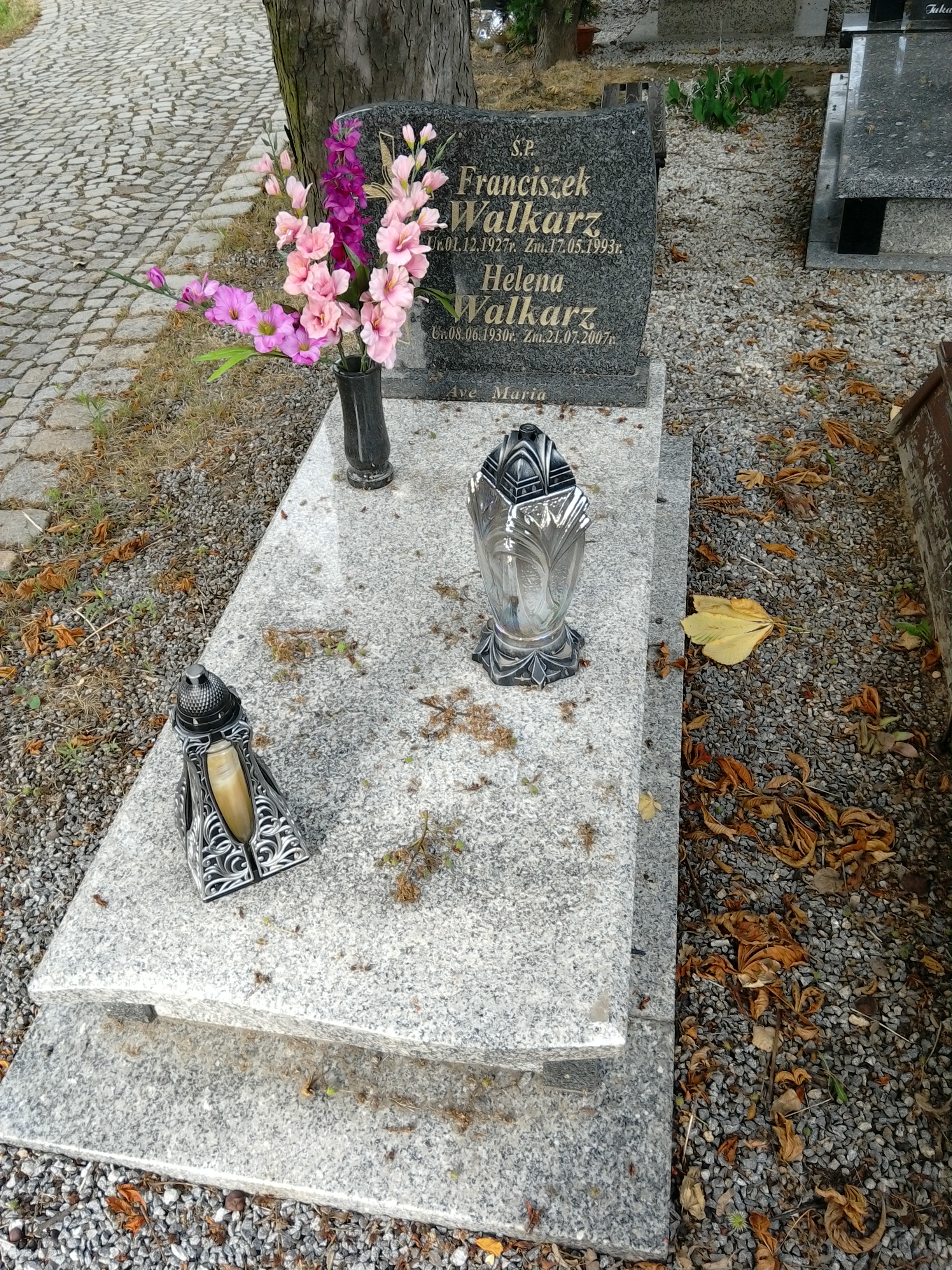 Grób Helena Walkarz