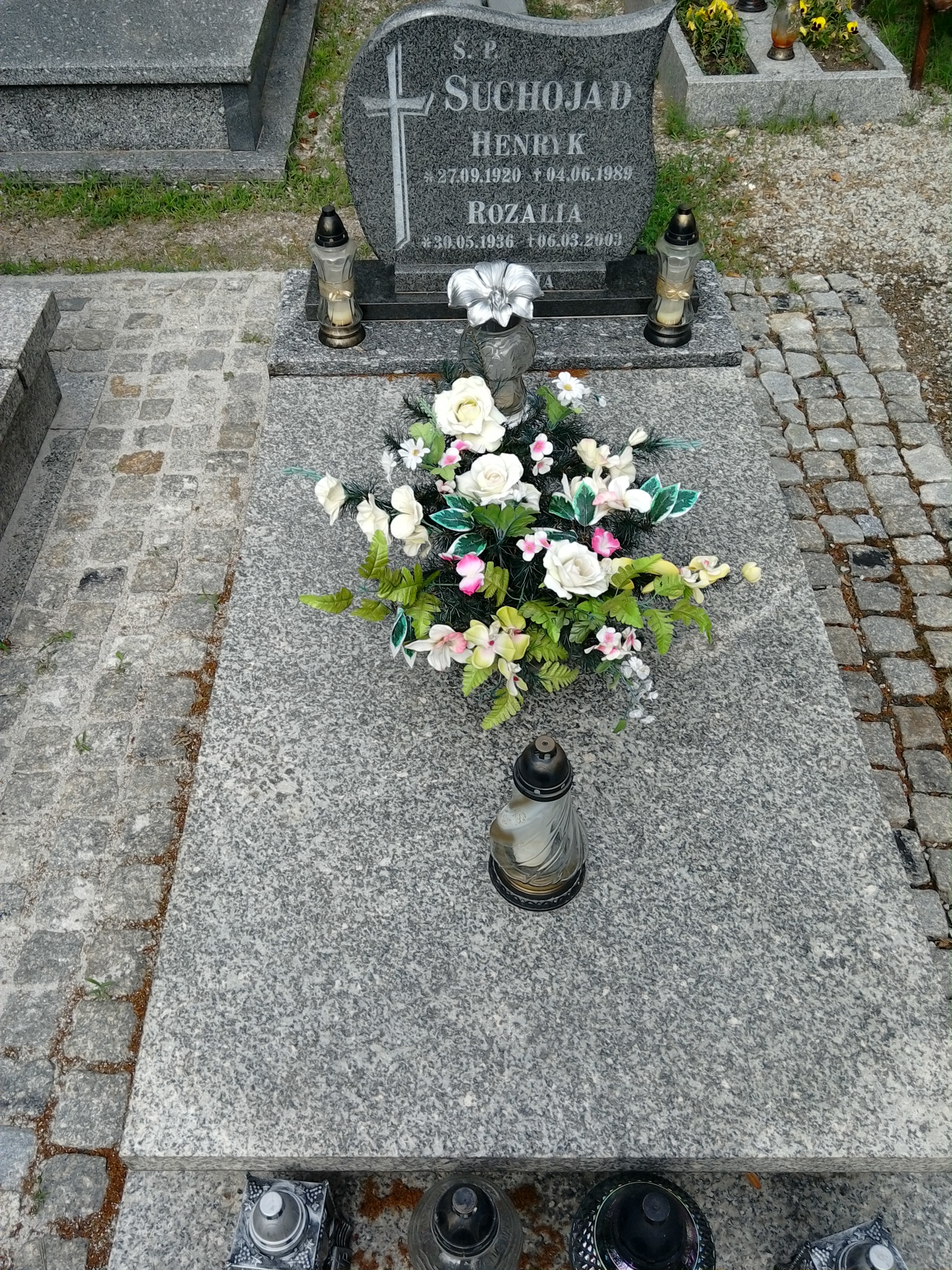 Grób Rozalia Suchojad 