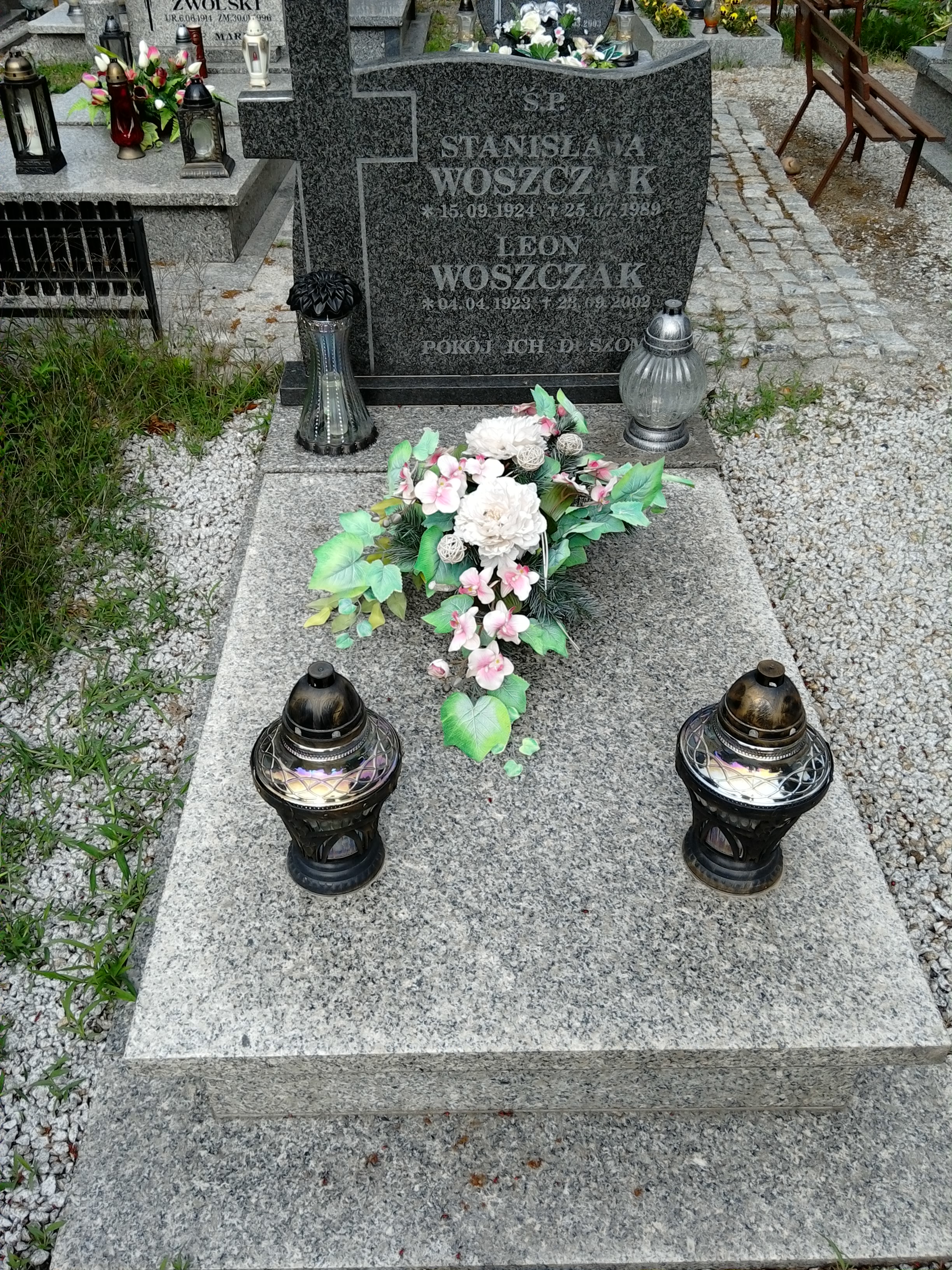 Grób Stanisława Woszczak