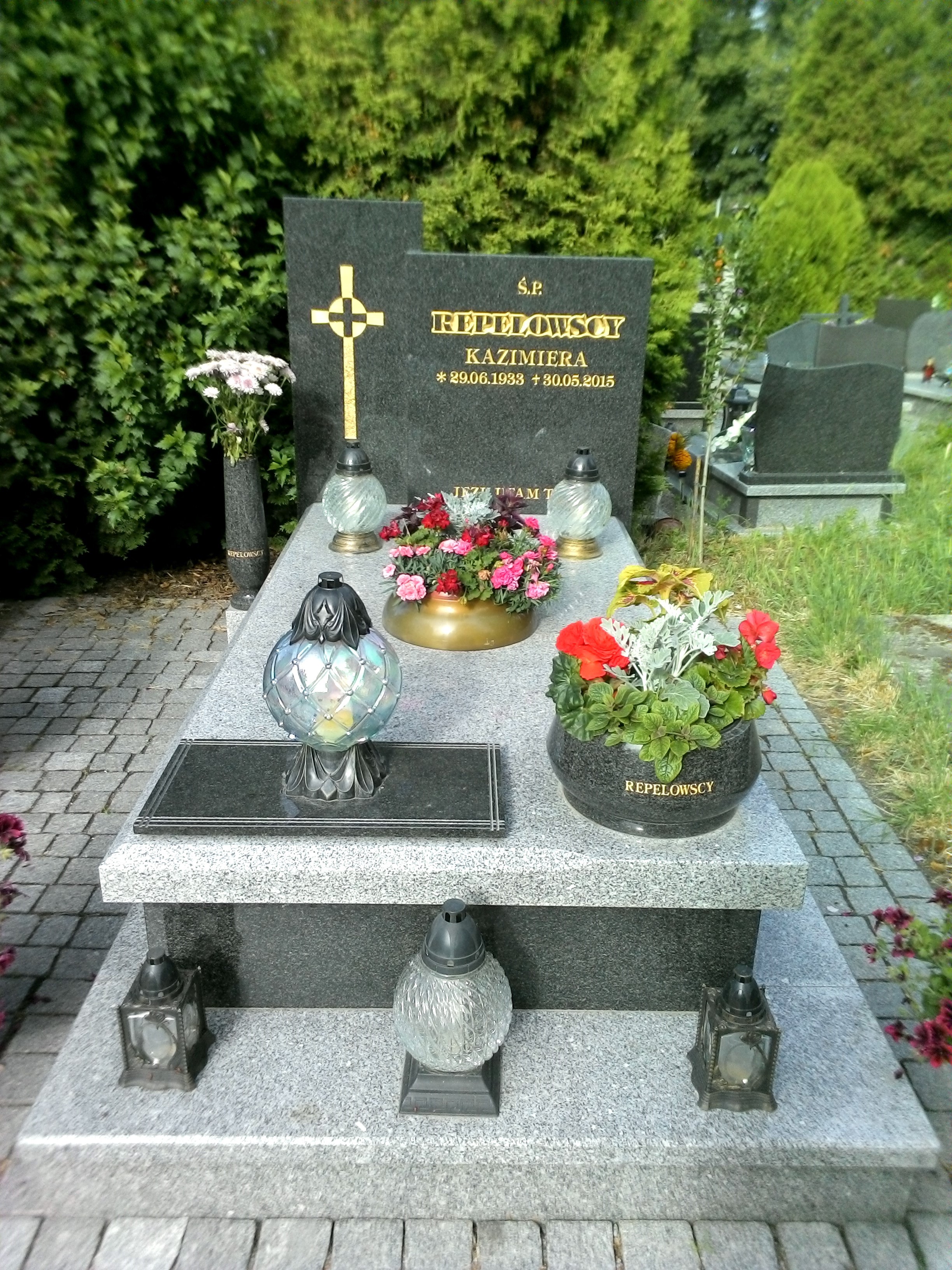 Grób Kazimiera Repelowska 