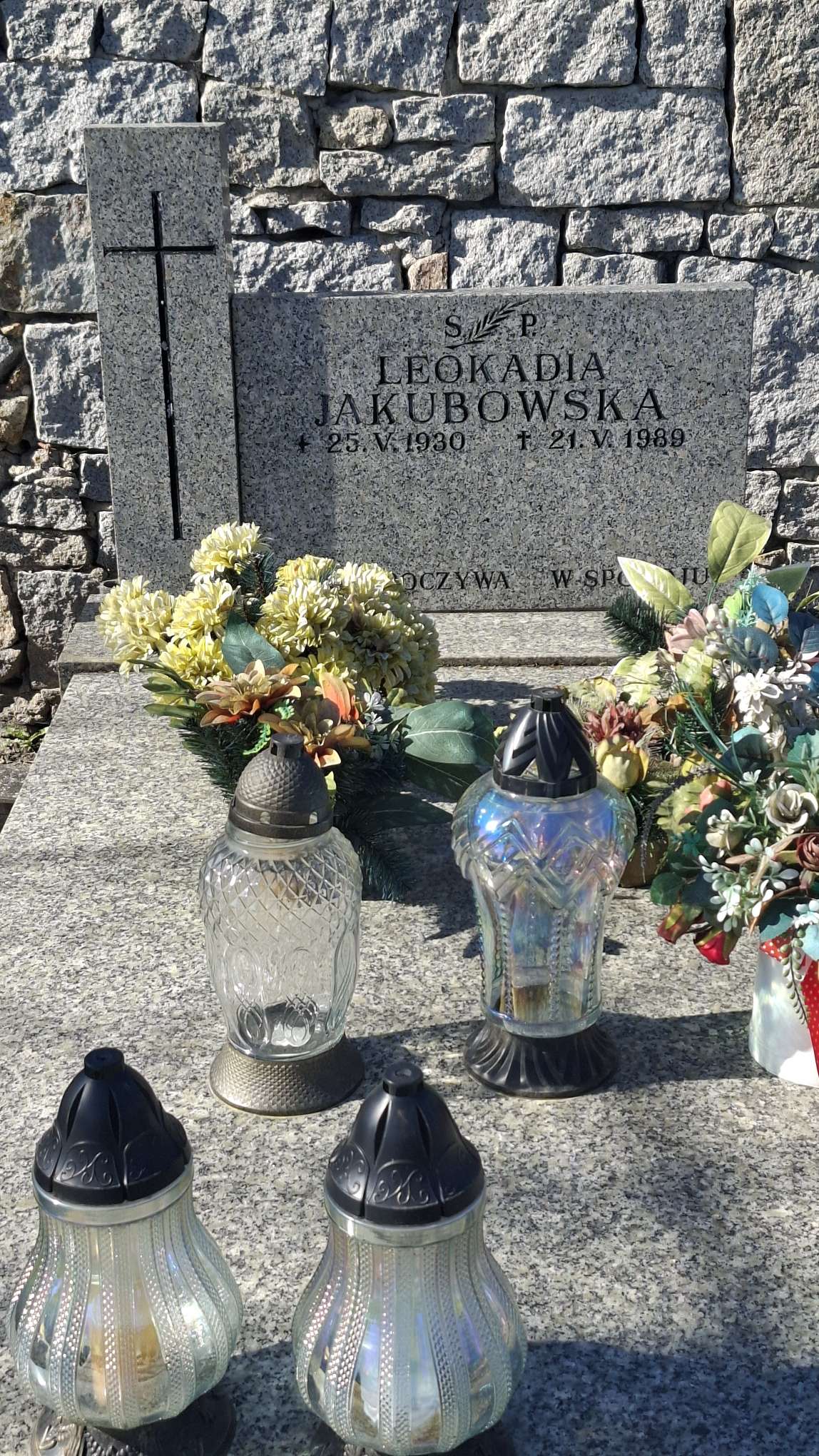 Grób Leokadia Jakubowska