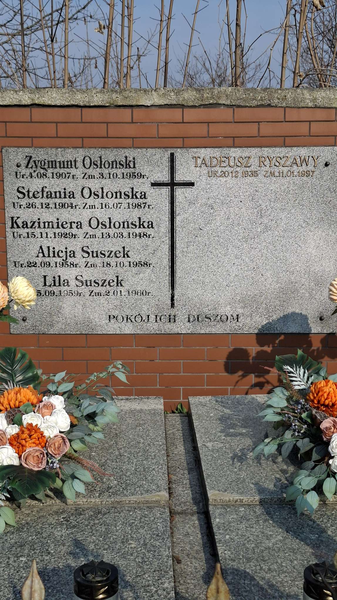Grób Lidia Suszek