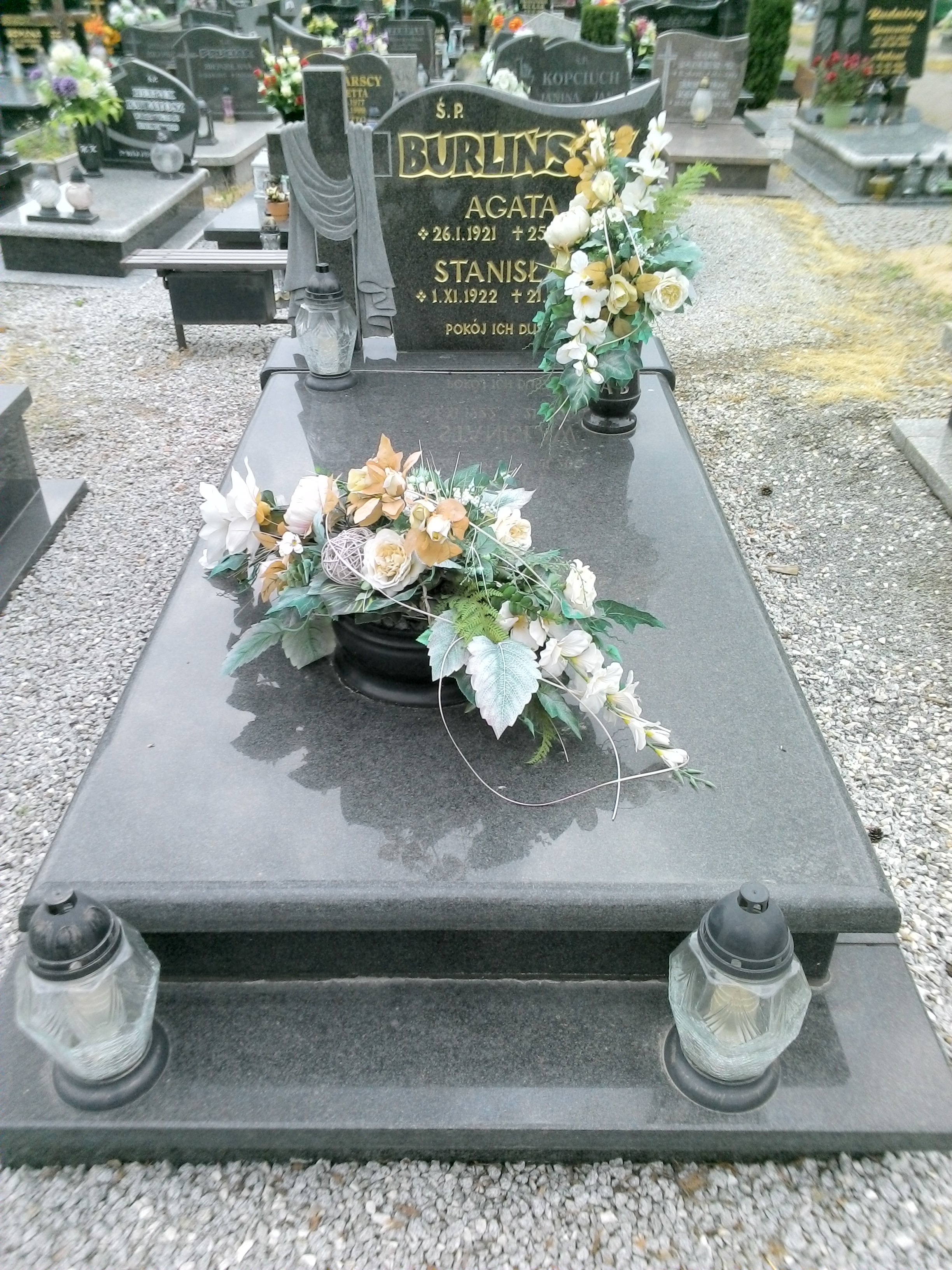 Grób Bronisław Burliński