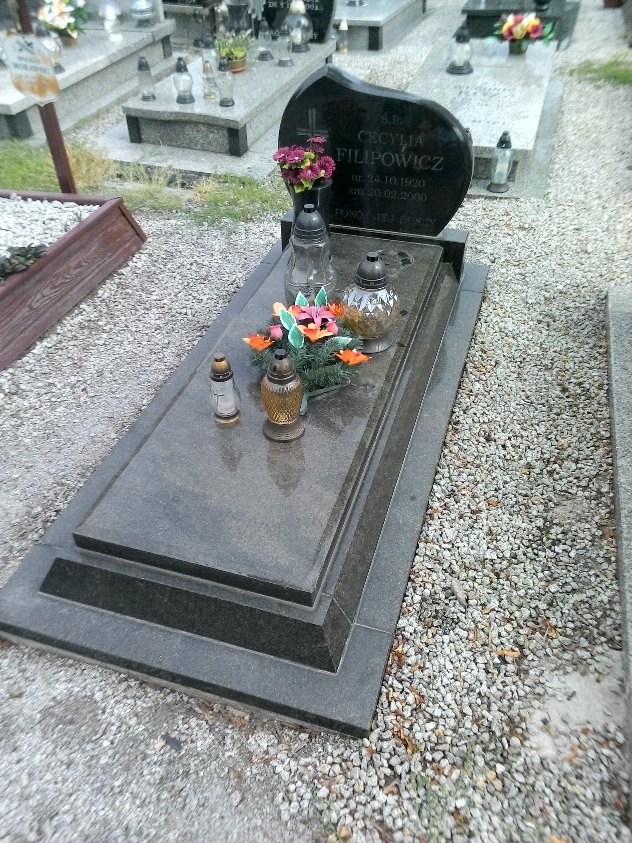 Grób Cecylia Filipowicz