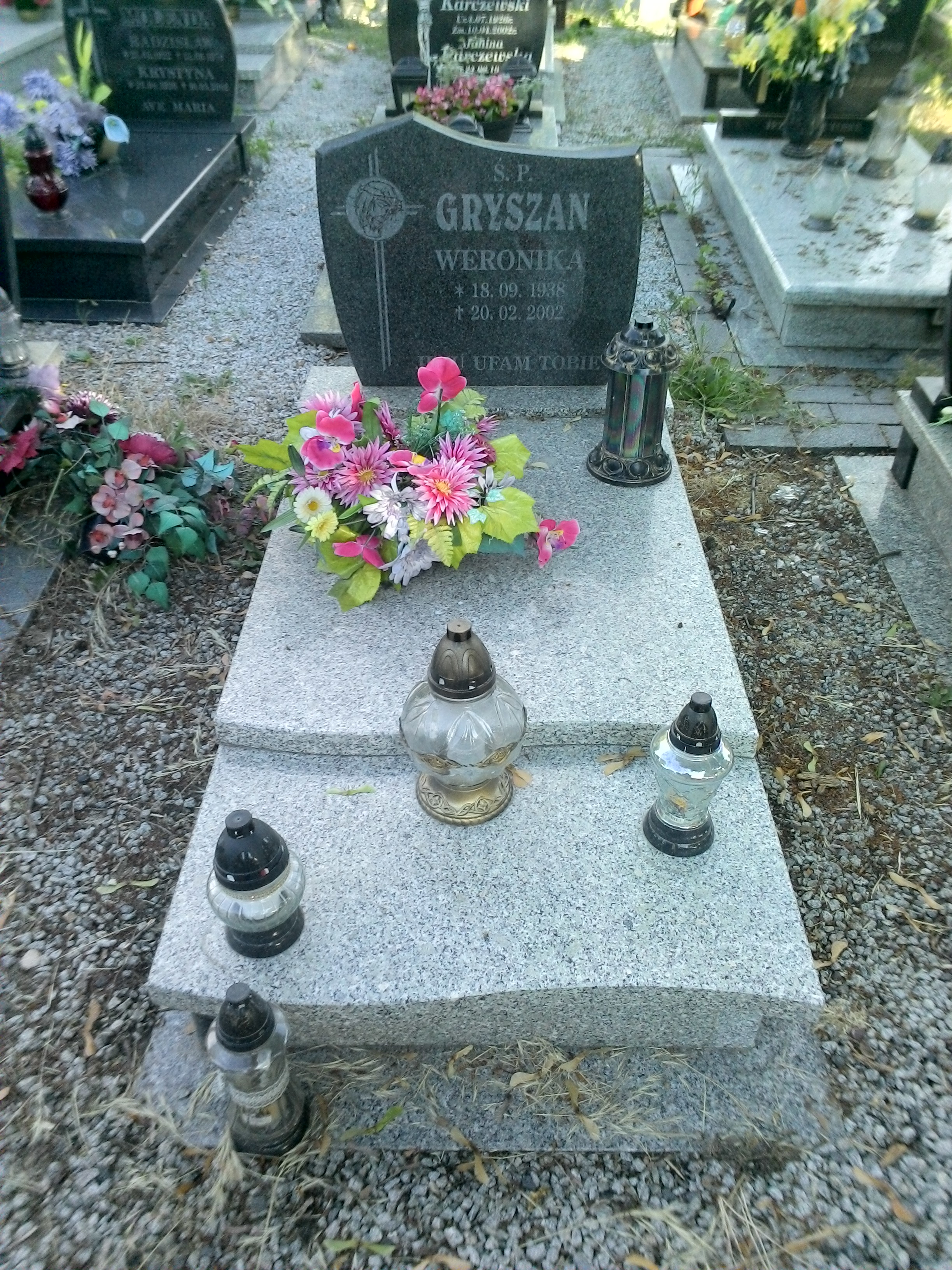 Grób Weronika Gryszan