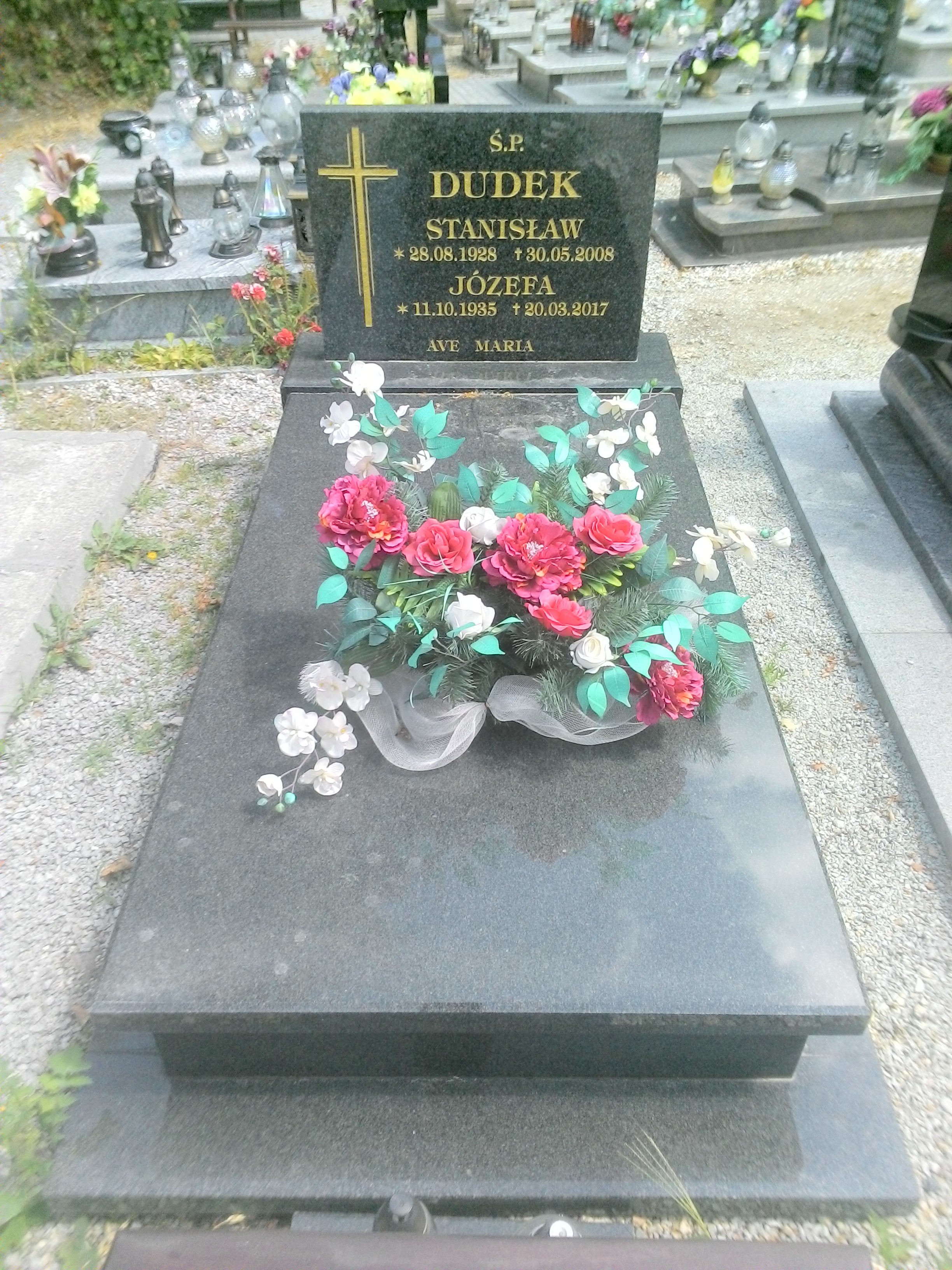 Grób Stanisław Dudek