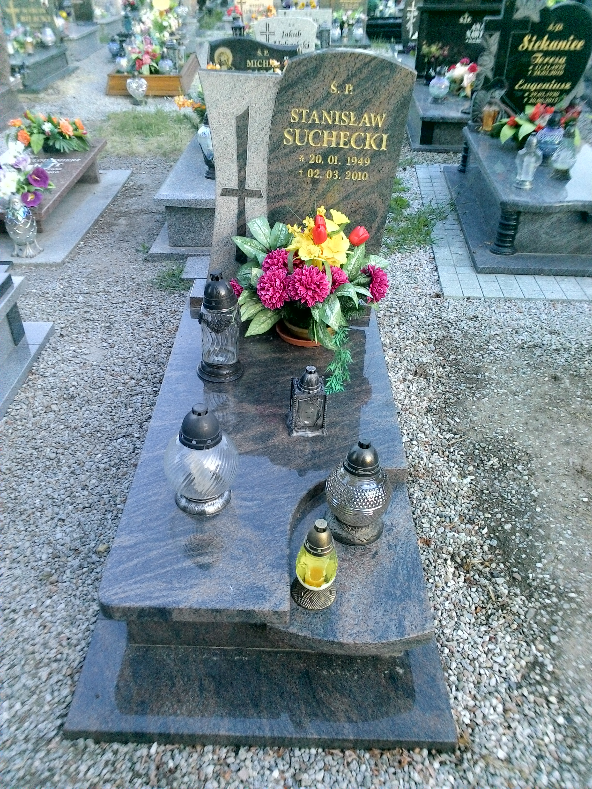 Grób Stanisław Suchecki