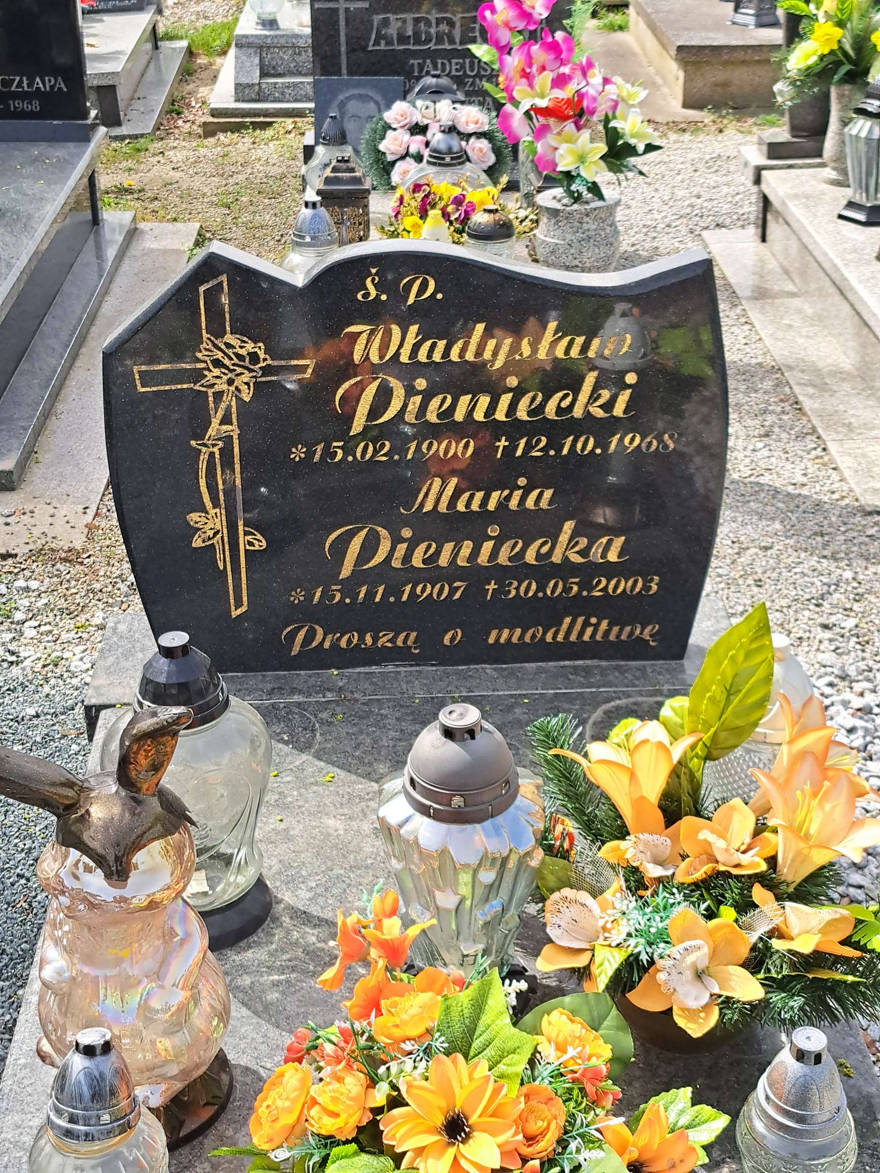 Grób Maria Pieniecka