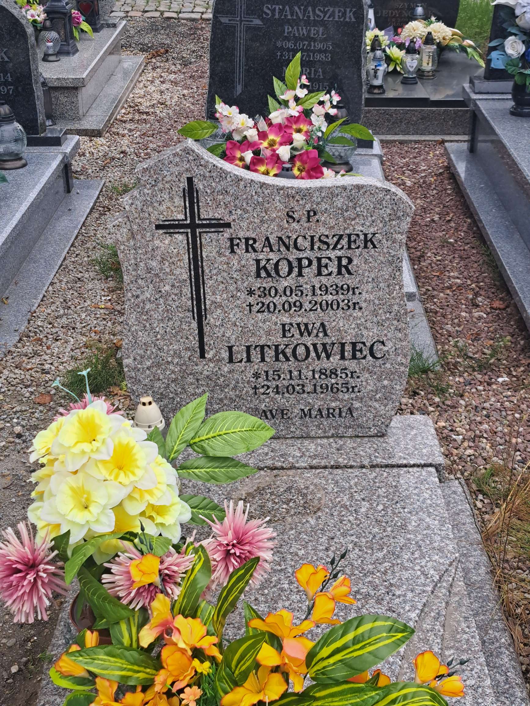 Grób Franciszek Koper