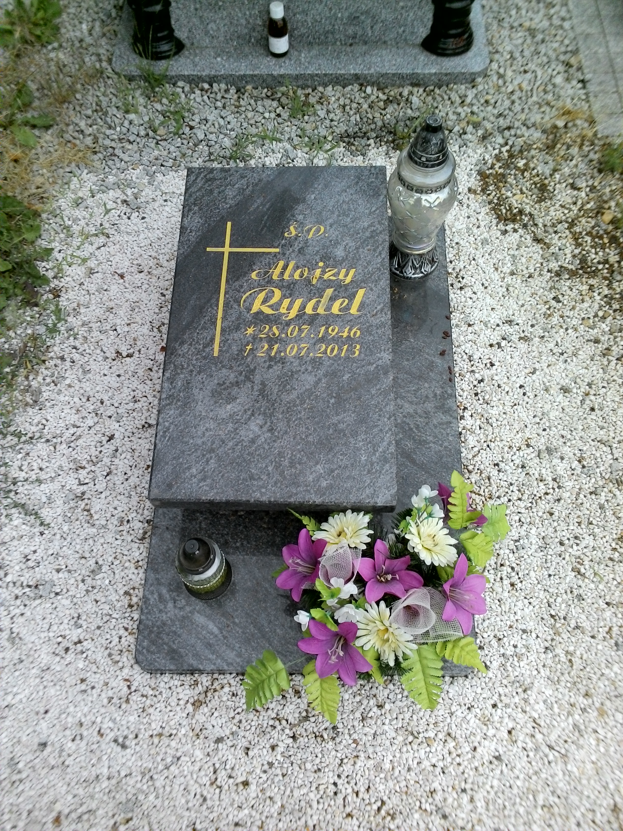 Grób Alojzy Rydel