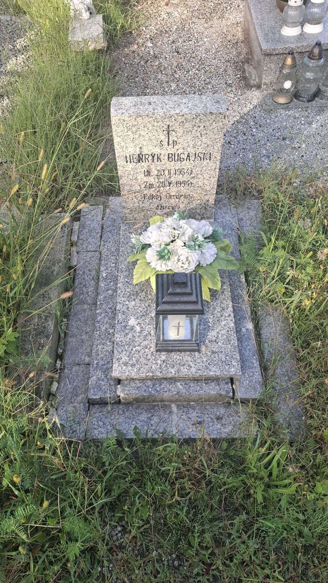 Grób Henryk Bugajski