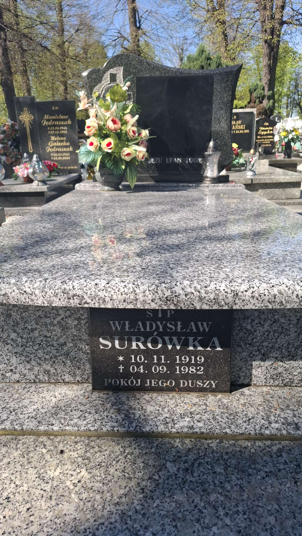 Grób Władysław Surówka