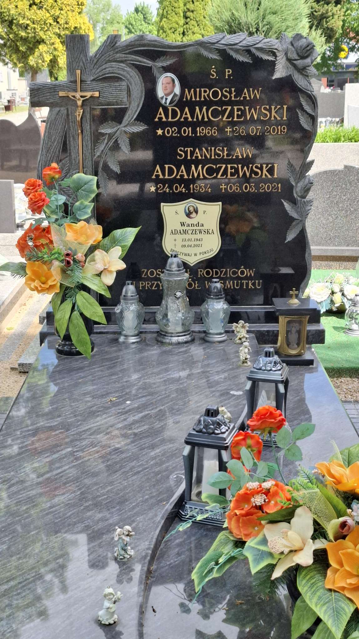 Grób Wanda Maria Adamczewska
