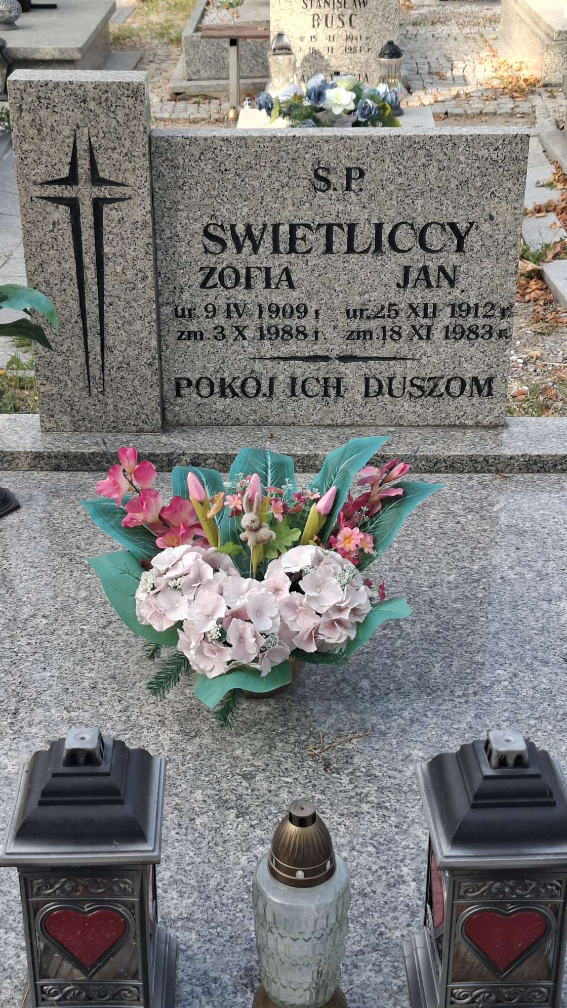 Grób Zofia Świetlicka