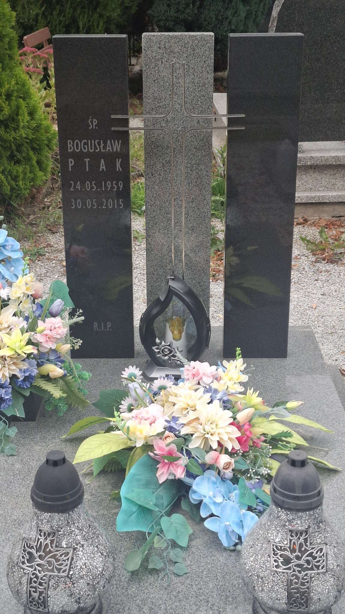Grób Bogusław Ptak