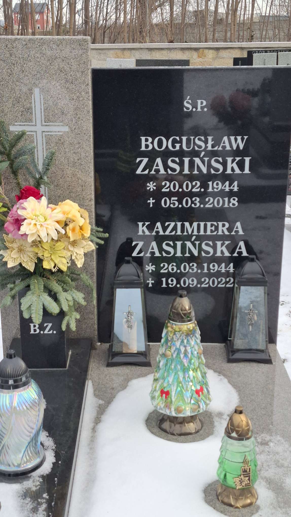 Grób Bogusław Kazimierz Zasiński