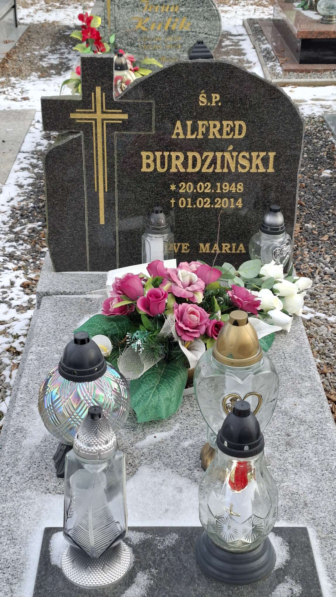 Grób Alfred Burdziński