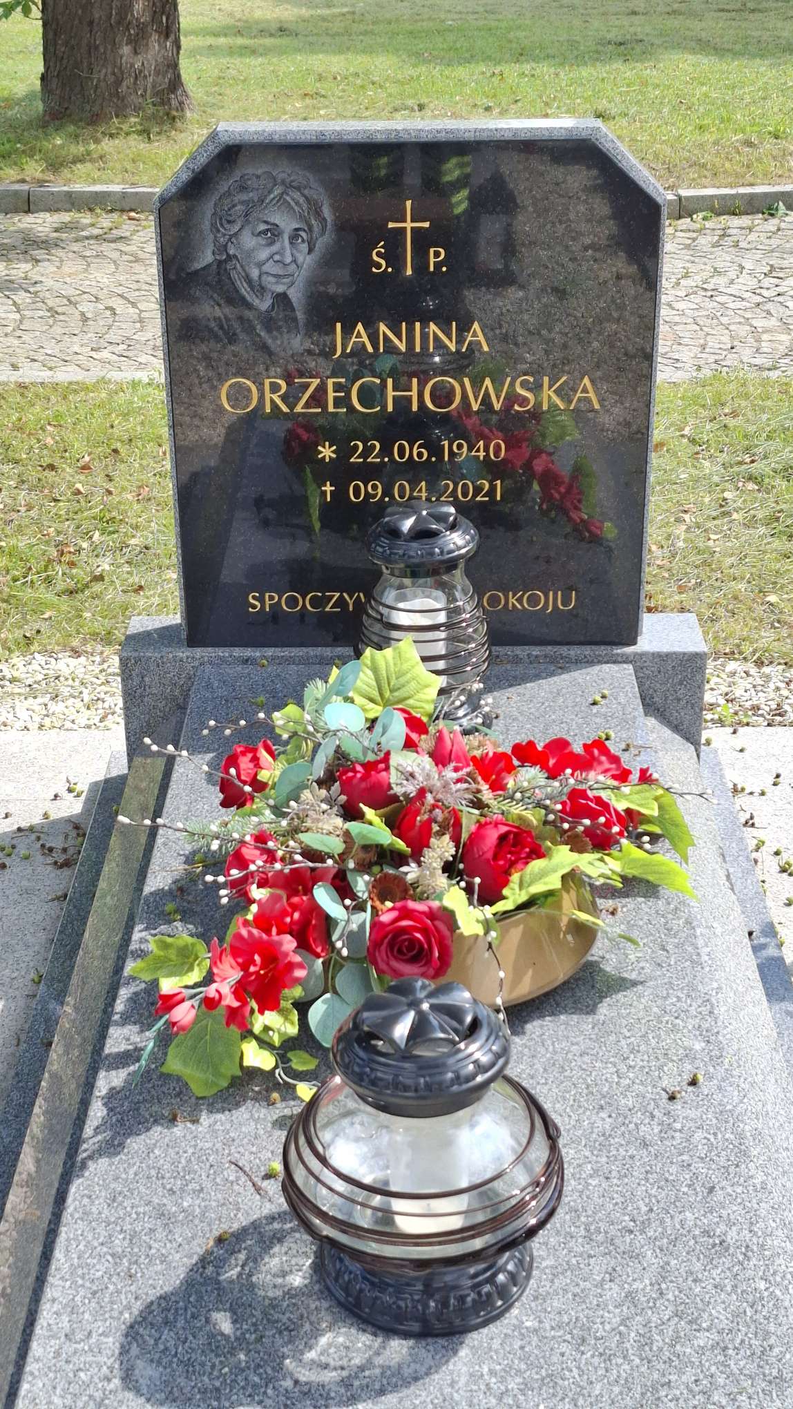 Grób Janina Orzechowska