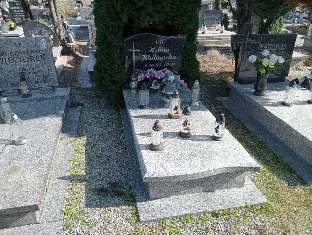 Grób Helena Wałowska