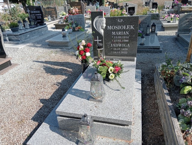 Grób Marian Mosiołek