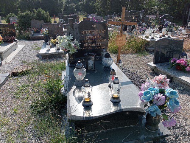 Grób Honorata Cieślukowska