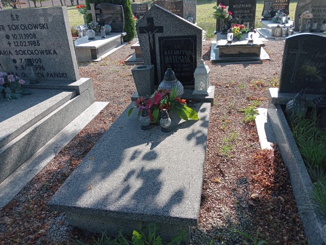 Grób Katarzyna Matusiak